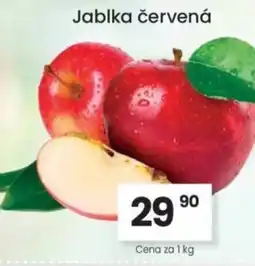 Kubík potraviny Jablka červená nabídka