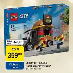 Tesco LEGO City 60404 Hamburgerový truck nabídka