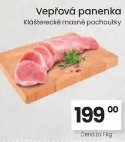 Kubík potraviny Vepřová panenka nabídka