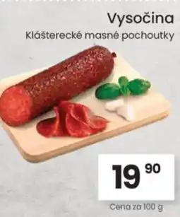 Kubík potraviny Vysočina nabídka