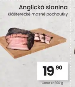 Kubík potraviny Anglická slanina nabídka