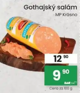Kubík potraviny Gothajský salám nabídka
