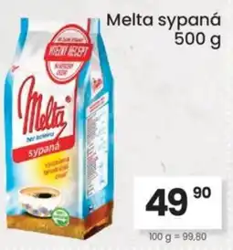Kubík potraviny Melta sypaná nabídka