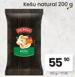 Kubík potraviny DR.ENSA Kešu natural nabídka