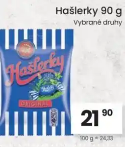Kubík potraviny Hašlerky nabídka