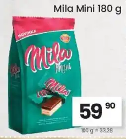 Kubík potraviny Mila Mini nabídka