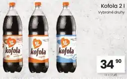 Kubík potraviny Kofola nabídka