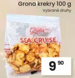 Kubík potraviny Grona krekry nabídka