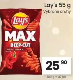 Kubík potraviny Lay's nabídka