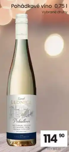 Kubík potraviny Pohádkové víno nabídka