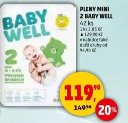 Penny Market Pleny mini 2 baby well nabídka