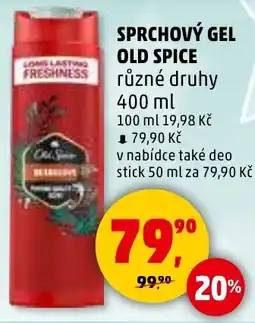 Penny Market Sprchový gel old spice nabídka
