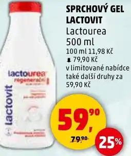 Penny Market Sprchový gel lactovit lactourea nabídka