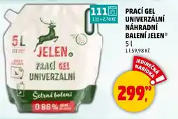 Penny Market Prací gel univerzální náhradní balení jelen nabídka