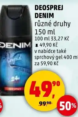 Penny Market Deosprej denim nabídka