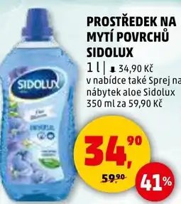 Penny Market Prostředek na mytí povrchů sidolux nabídka