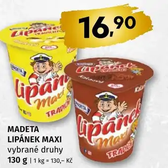 Madeta lipánek maxi