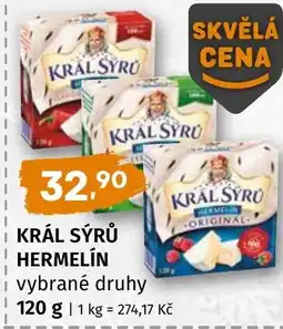 Terno Král sýrů hermelín nabídka