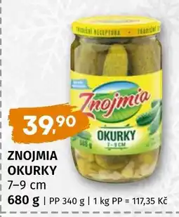 Terno Znojmia okurky nabídka