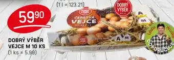 Dobrý výběr vejce M
