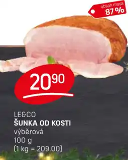 Flop Le&co šunka od kosti výběrová nabídka