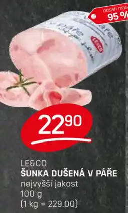 Flop Le&co šunka dušená v páře nejvyšší jakosti nabídka