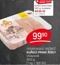 Flop Vodňanská drůbež kuřecí prsní řízky nabídka