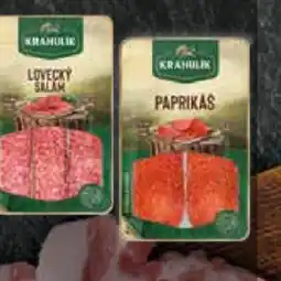 Flop Krahulík lovecký salám, paprikáš nabídka