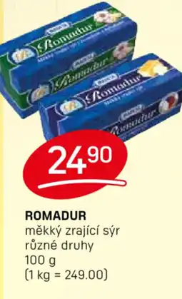 Flop Madeta Romadur měkký zrající sýr nabídka