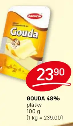 Flop Gouda 48% plátky nabídka