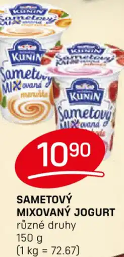 Flop Sametový mixovaný jogurt nabídka