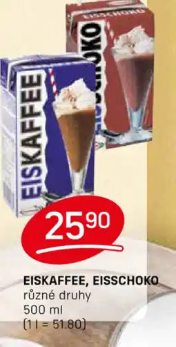 Flop Eiskaffee, eisschoko nabídka