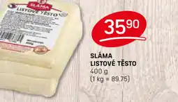 Flop Sláma listové těsto nabídka