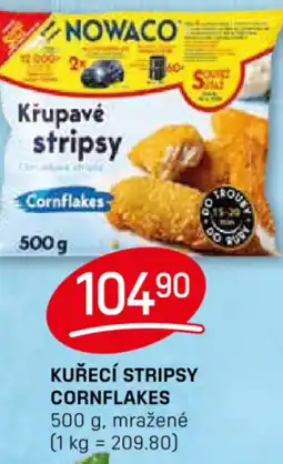 Flop Nowaco Kuřecí stripsy cornflakes nabídka