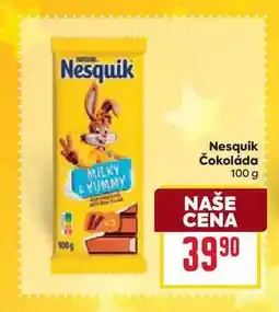 Billa Nesquik Čokoláda 100 g nabídka