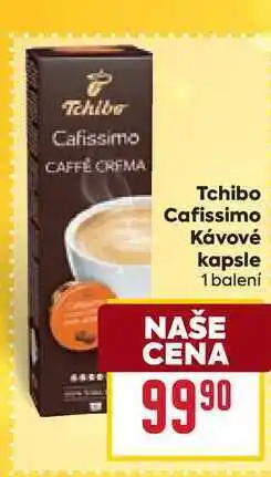 Billa Tchibo Cafissimo Kávové kapsle 1 balení nabídka