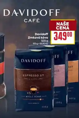 Billa Davidoff Zrnková káva 500 g nabídka