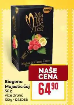Billa Biogena Majestic čaj 50 g nabídka