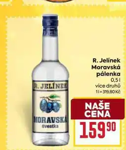 Billa R. Jelínek Moravská pálenka 0,5l nabídka