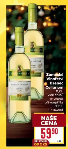 Billa Zámecké Vinařství Bzenec Cellarium 0,75l nabídka