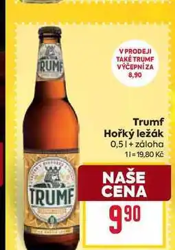 Billa Trumf Hořký ležák 0,5l nabídka