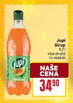 Billa Jupi Sirup 0,7l nabídka