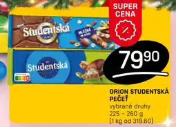 Flop Orion studentská pečeť nabídka