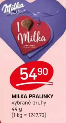 Flop Milka pralinky nabídka