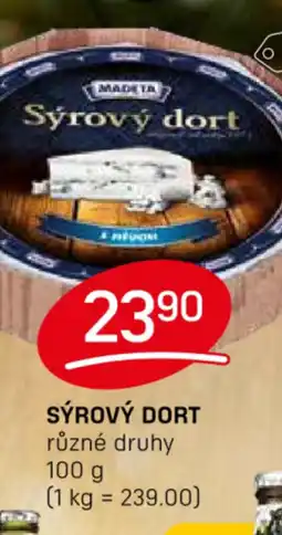 Flop Madeta Sýrový dort nabídka