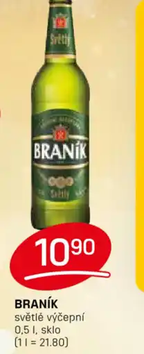 Flop Braník světlé výčepní nabídka