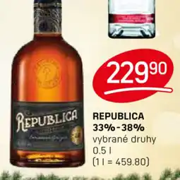 Flop Republica 33%-38% nabídka
