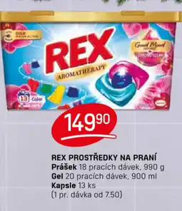 Flop Rex prostředky na praní nabídka