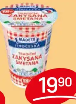 Flop Madeta Jč zakysaná smetana 18% nabídka