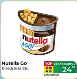 Tamda Foods Nutella Go breadsticks nabídka
